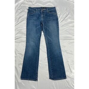 Polo Jeans Co Ralph Lauren Monica Welt Pocket Bootcut Jeans Blue Y2K Flare 28x32